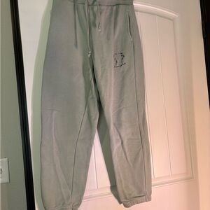 Green forever 21 sweatpants